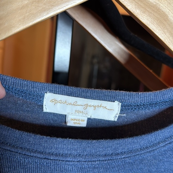 Spiritual Gangster More Love Blue Sweatshirt Size XS - Picture 3 of 6